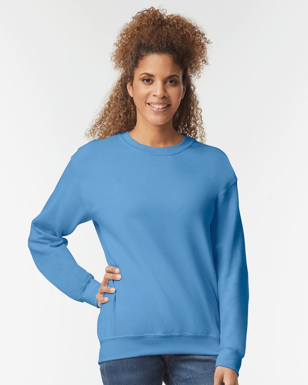 Gildan Crewneck Heavy Blend Sweatshirt for Men and Women Long Sleeve
