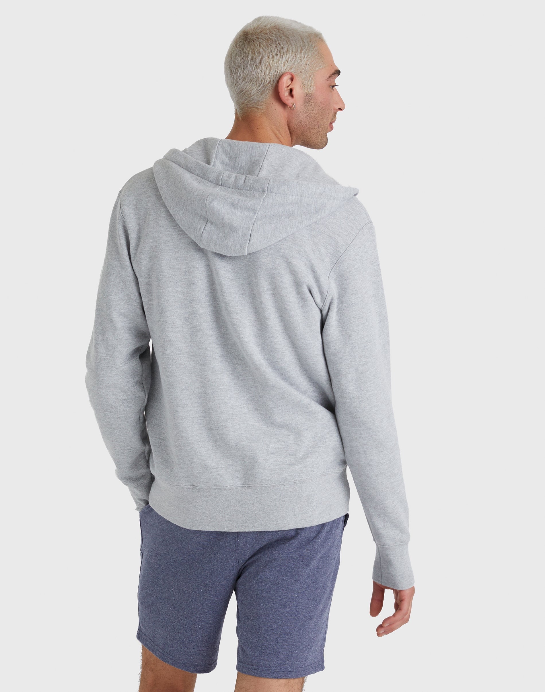 Hanes Hoodie Mens Zip-Up Fleece Originals Midweight Sweatshirt Long Sleeve S-2XL